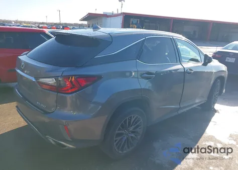 2016 Lexus Rx 350 F Sport from USA, damaged, VIN 2T2BZMCA6GC041237